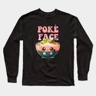 Poke Face Long Sleeve T-Shirt